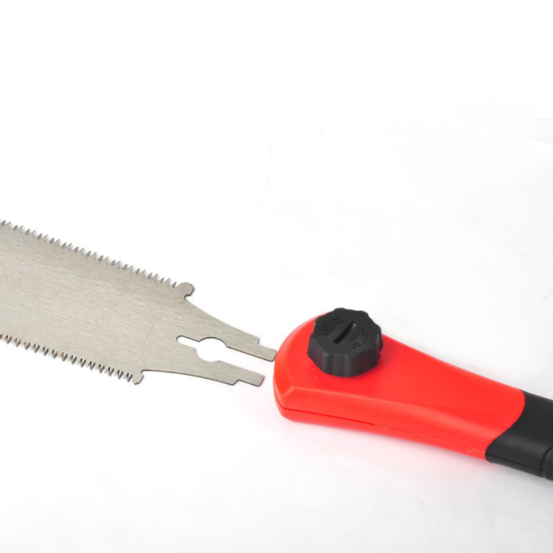 Precision Double Bladed Hand Saw with Long Handle for Woodworking