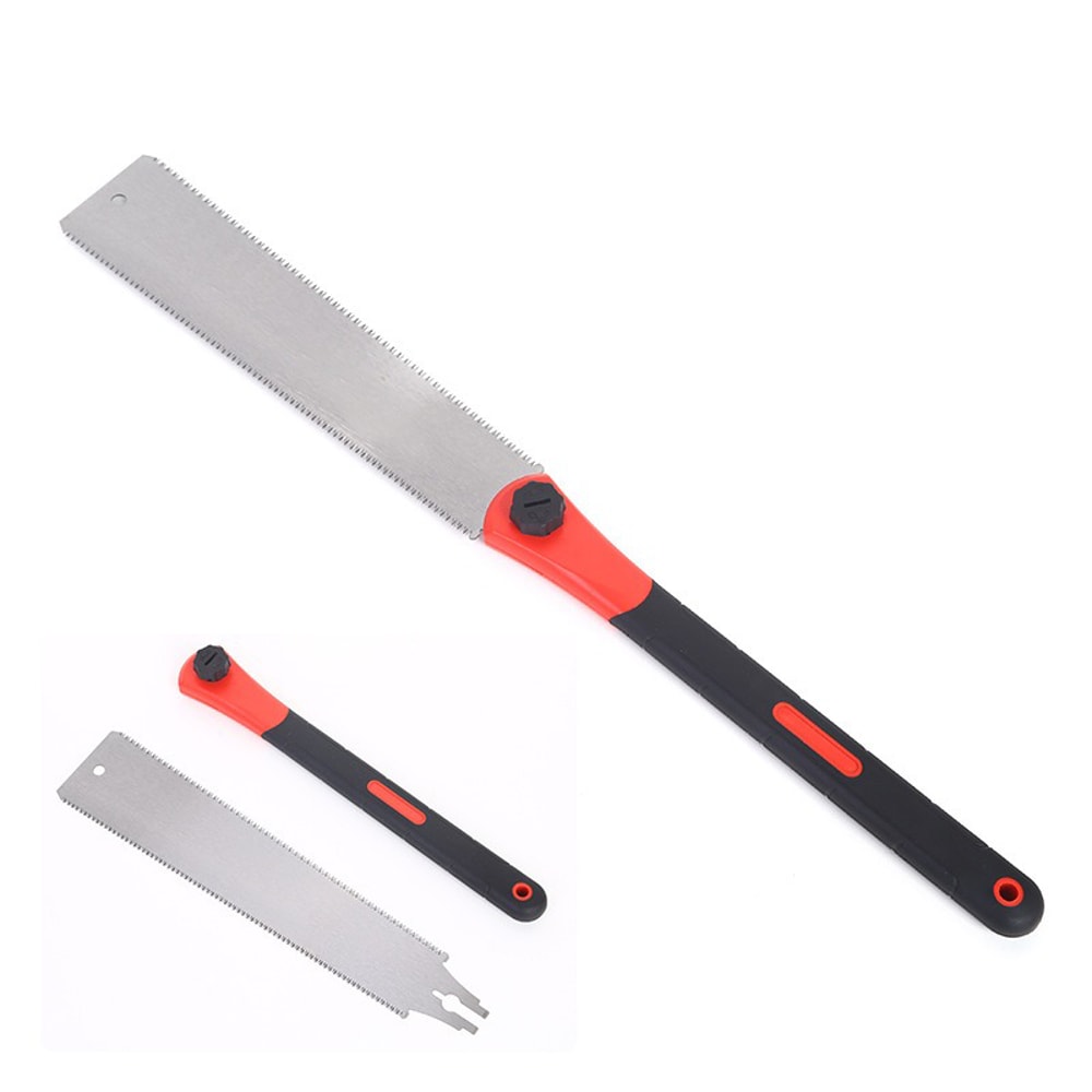 Precision Double Bladed Hand Saw with Long Handle for Woodworking