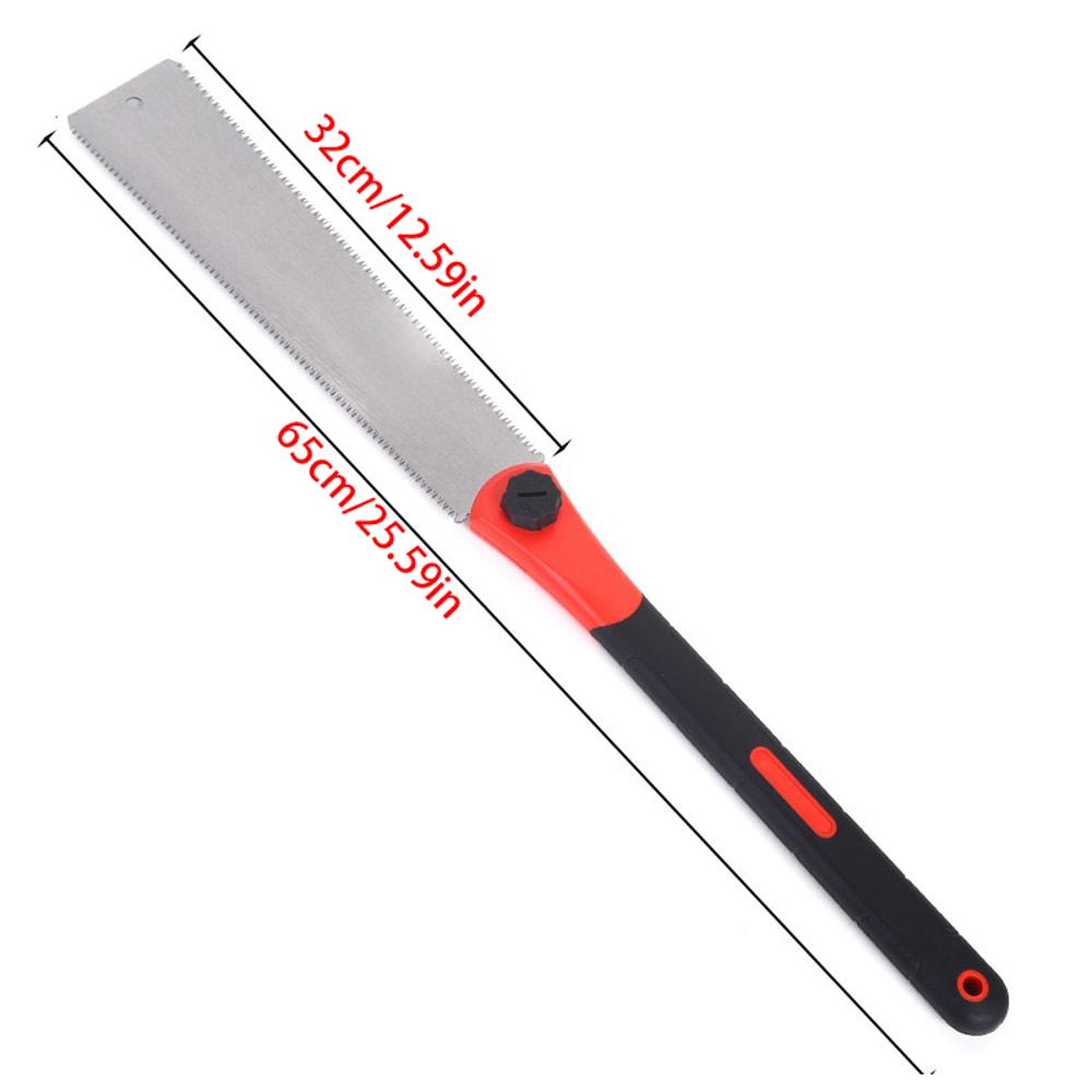 Precision Double Bladed Hand Saw with Long Handle for Woodworking