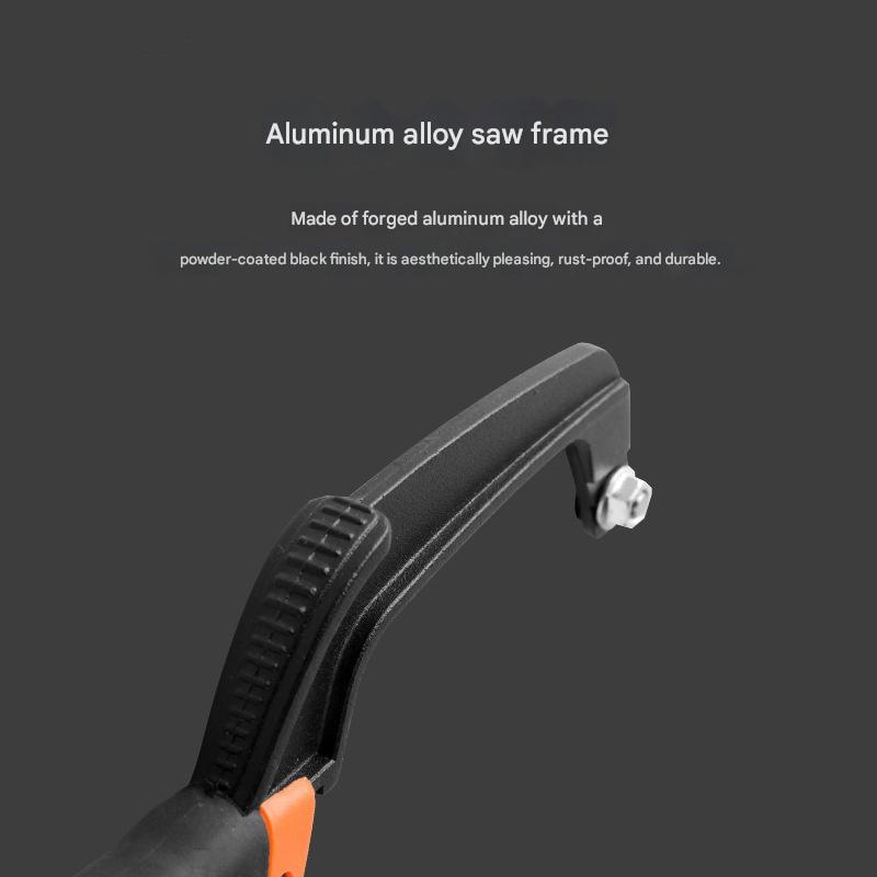 Mini Metal Saw with Extra Bi Metal Blade Aluminum Small Hack Saw for Wood and Plastic