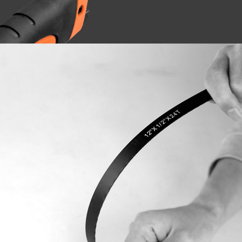 Mini Metal Saw with Extra Bi Metal Blade Aluminum Small Hack Saw for Wood and Plastic