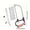 Hacksaw Set For Woodworking Steel Frame With Replaceable Blades Piece Handsaw Set Mini Standard 2