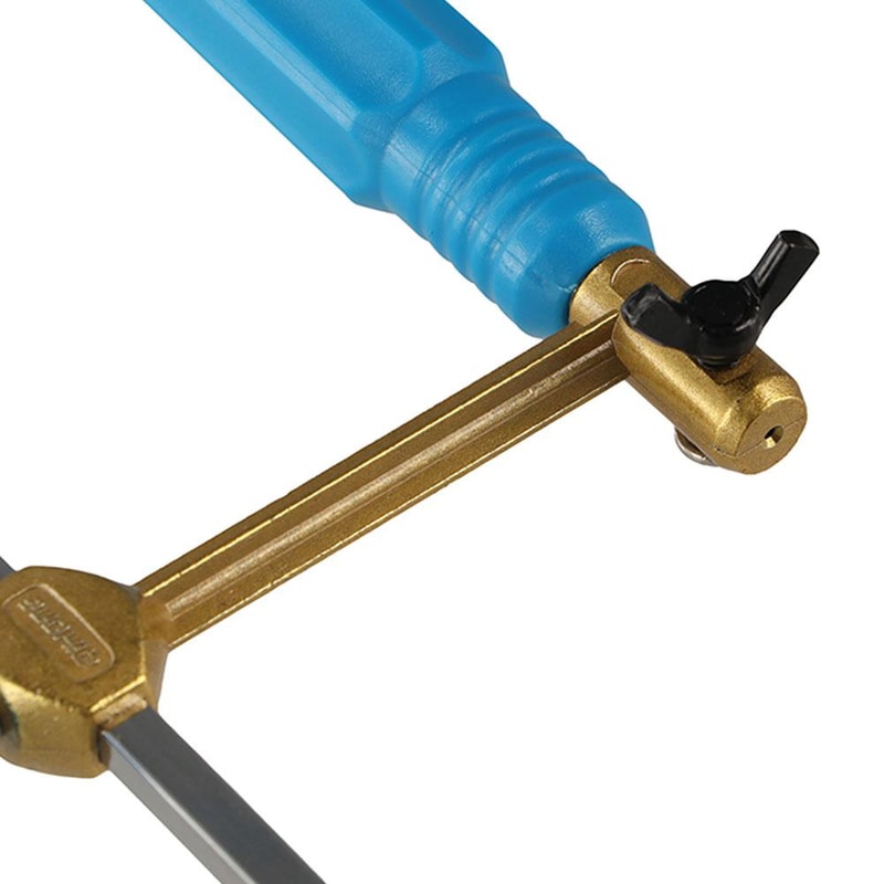 Adjustable Frame Saw with Spiral Blade Saw Tool for Precise Woodworking Cuts