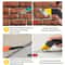 Tile Grout Saw Removal Tool Professional Dual Blade Grout Cleaner With NonSlip Handle For Easy Stri 5