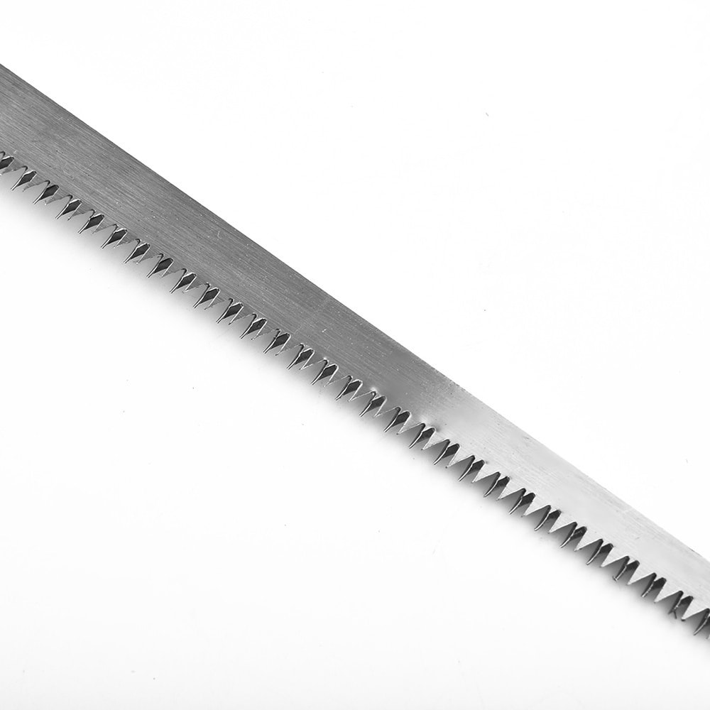 Outdoor Portable Ice Cutting Saw with Wooden Handle Multi-Function Hand Saw for Household and Garden Use