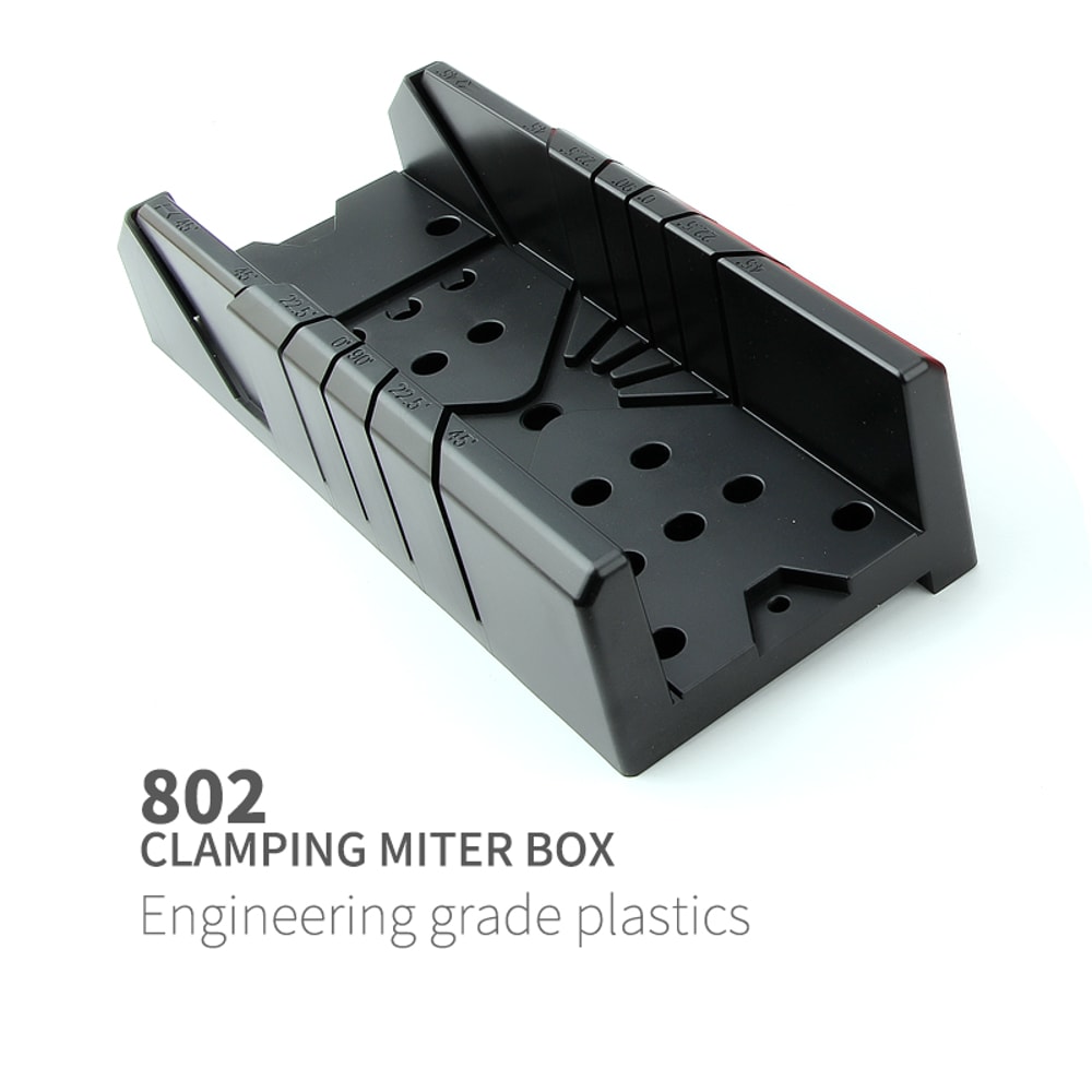 Plastic Mitre Box for Woodworking Ideal for Precise Miter Cuts