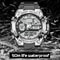 Mens Military Sport Watch with LED Display Waterproof Quartz Wristwatch
