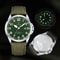 Luxury Military Mens Watch Automatic Mechanical Luminous WearResistant Leather Strap 0
