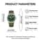 Luxury Military Mens Watch Automatic Mechanical Luminous WearResistant Leather Strap 4
