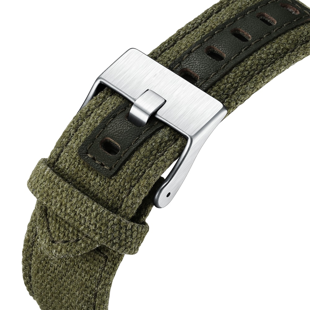 Luxury Military Mens Watch Automatic Mechanical Luminous WearResistant Leather Strap 3