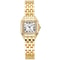 Luxury Gold Stainless Steel Ladies Fashion Quartz Watch With Bracelet 8