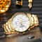 Mens Luxury Steel Belt Watch Fashion Business Calendar Watch Ideal Christmas Valentines Day Gift 8