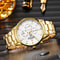 Mens Luxury Steel Belt Watch Fashion Business Calendar Watch Ideal Christmas Valentines Day Gift 8