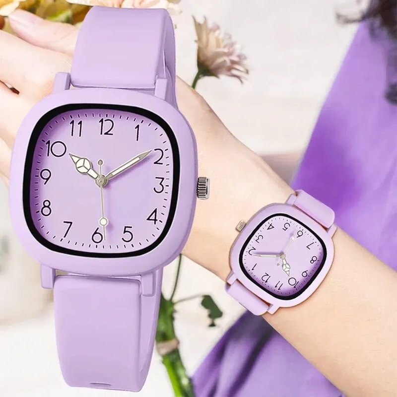 Fashion Brand Bear Quartz Silicone Watch For Women Casual Jelly Gift For Girls 0