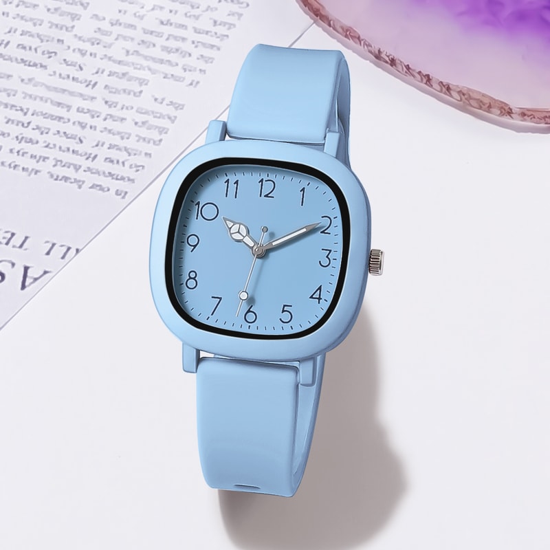 Fashion Brand Bear Quartz Silicone Watch For Women Casual Jelly Gift For Girls 9