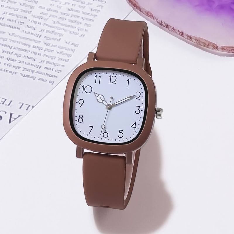 Fashion Brand Bear Quartz Silicone Watch For Women Casual Jelly Gift For Girls 13
