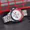 Mens Luxury Quartz Chronograph Watch Ceramic Bezel Luminous Display 1