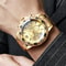 Large Dial Mens Quartz Watch Stylish Business & Casual Timepiece