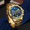Large Dial Mens Quartz Watch Stylish Business & Casual Timepiece