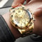 Large Dial Mens Quartz Watch Stylish Business & Casual Timepiece