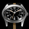 Military Mens Vintage Quartz Watch Stainless Steel Miyota Movement Mineral Glass 1