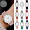 Luxury Leather Quartz Watch For Women Elegant Backlight Wristwatch For Ladies 3