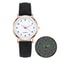 Luxury Leather Quartz Watch For Women Elegant Backlight Wristwatch For Ladies 5