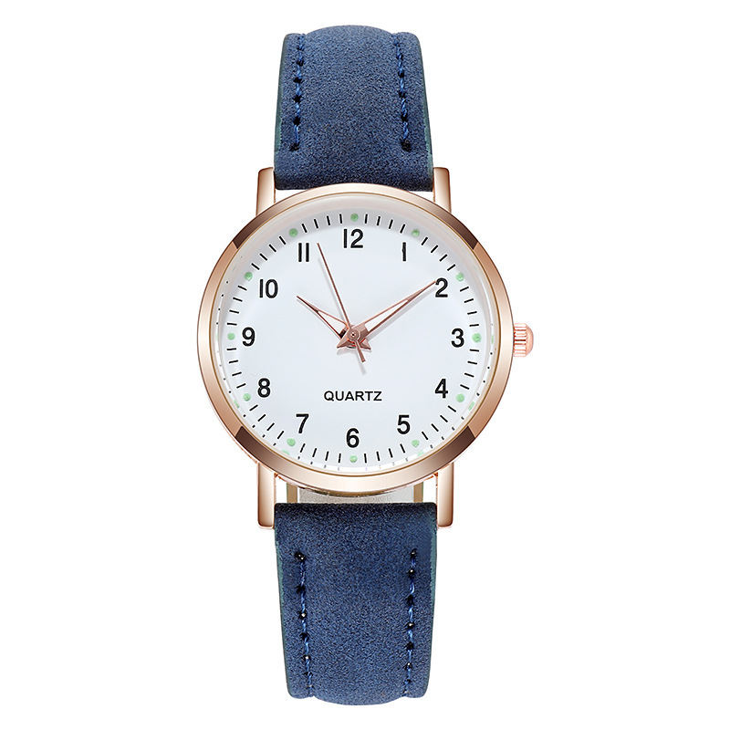 Luxury Leather Quartz Watch For Women Elegant Backlight Wristwatch For Ladies 9