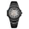 Mens Luxury Automatic Mechanical Watch Waterproof Skeleton Stainless Steel Business Watch 6
