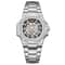 Mens Luxury Automatic Mechanical Watch Waterproof Skeleton Stainless Steel Business Watch 10