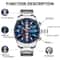 Luxury Quartz Mens Watch Waterproof Sport Wrist Watch 3