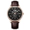 Luxury Mens Sport Watch Waterproof Leather Date Quartz Wristwatch With Luminous Dial 4