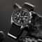 Mens Luxury Quartz Chronograph Wristwatch With Coated Crystal And Canvas Band 1