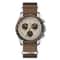 Mens Luxury Quartz Chronograph Wristwatch With Coated Crystal And Canvas Band 5