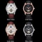 Luxury Skeleton Tourbillon Automatic Mechanical Leather Watch For Men 5