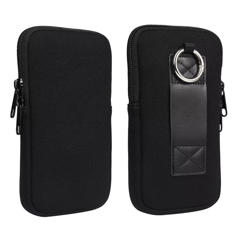 Universal Shockproof Phone Pouch with Belt Clip and Shoulder Strap