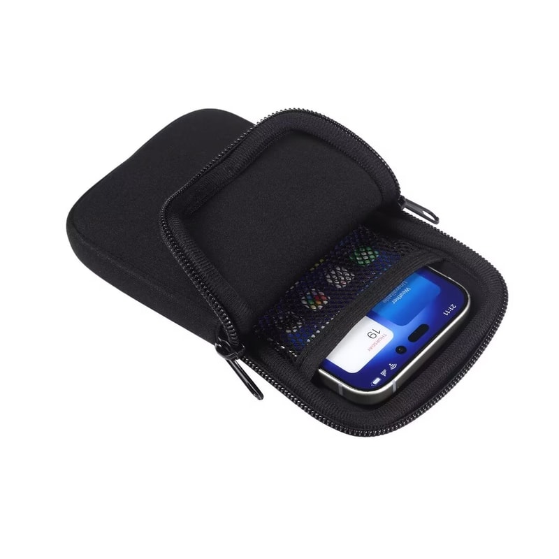 Universal Shockproof Phone Pouch with Belt Clip and Shoulder Strap
