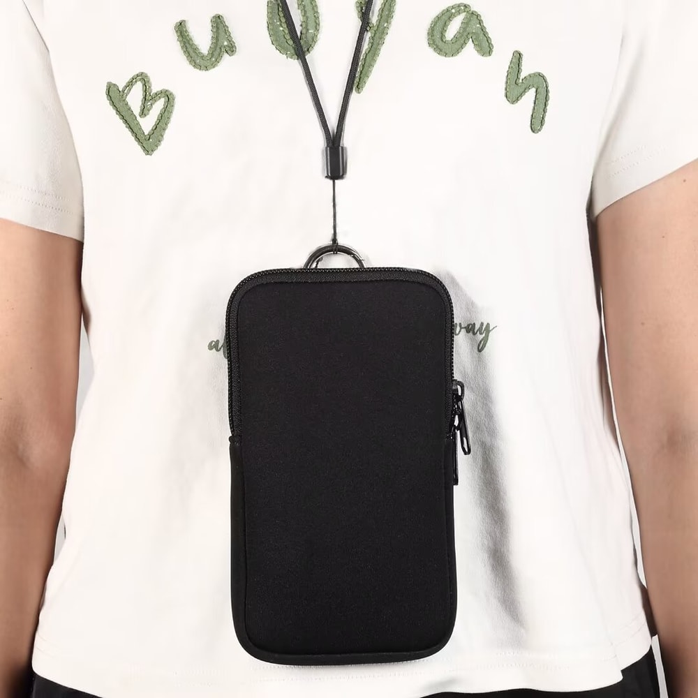 Universal Shockproof Phone Pouch with Belt Clip and Shoulder Strap