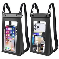 ultimate large capacity waterproof dry bag & submersible phone pouch