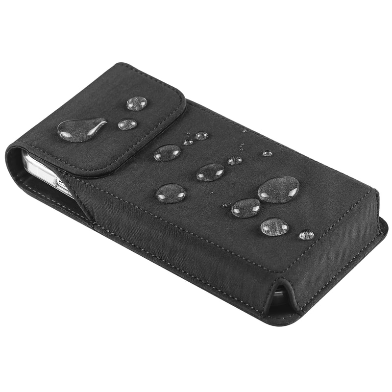 Universal Rugged Nylon Phone Holster With Secure Belt Clip And Loop 1