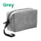 Premium Leather Tech Organizer Travel Cable Management Bag 5