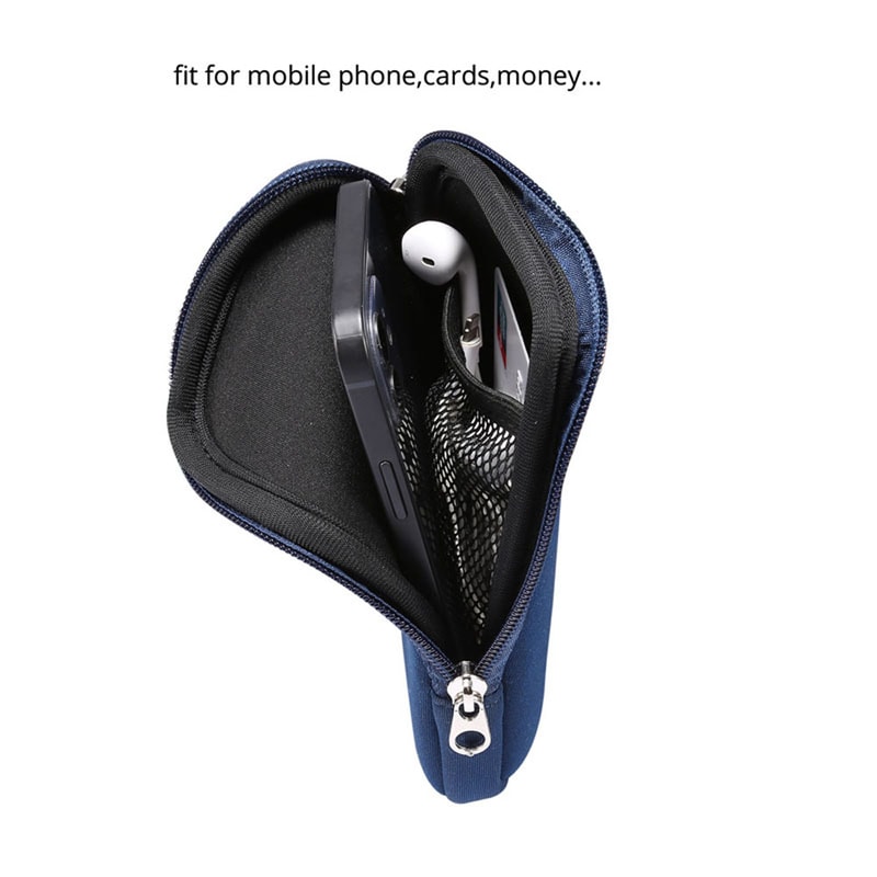 Universal Neoprene Mobile Phone Crossbody Pouch With Adjustable Strap 1