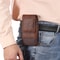 Premium Leather Phone Holster Belt Clip Case For Men Waist Pouch Holder 5
