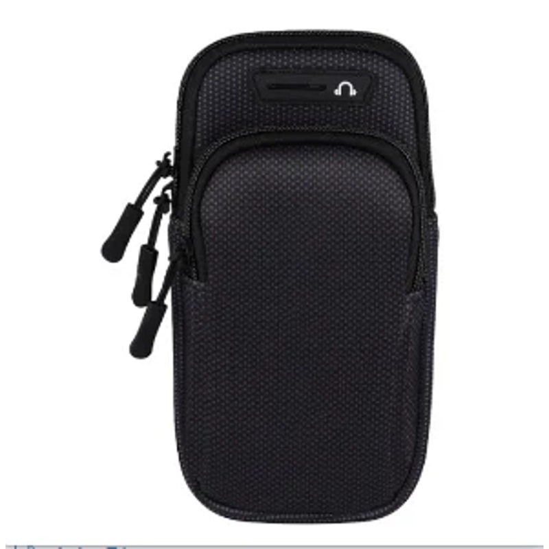 Waterproof Running Phone Armband Fitness Phone Holder with Headphone Access