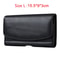 Premium Leather Phone Holster Belt Case For Men Secure Waist Pouch 6