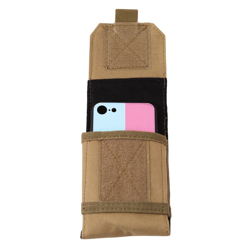 Tactical Camouflage Waist Bag Waterproof Phone Holder Utility Pouch for Outdoor Adventures