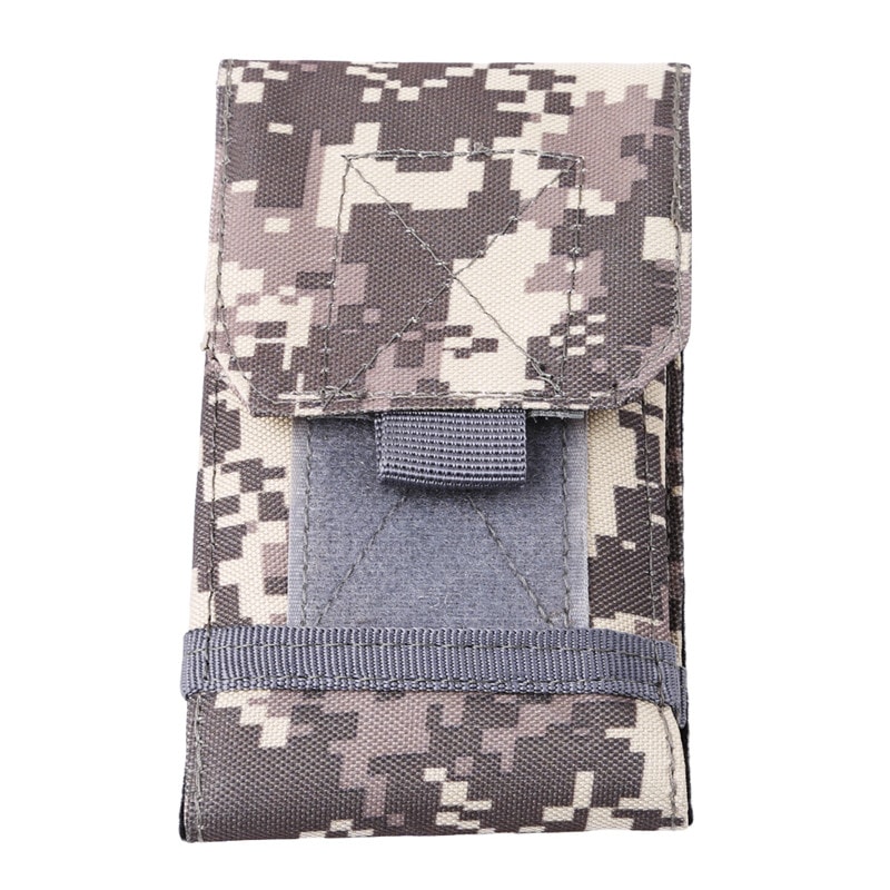 Tactical Camouflage Waist Bag Waterproof Phone Holder Utility Pouch for Outdoor Adventures