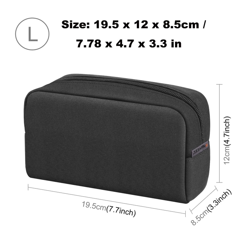 Portable Electronics Organizer Bag Travel Tech Organizer For Cables Chargers Gadgets 7