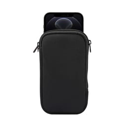 shockproof neoprene phone sleeve with zipper universal phone pouch case for daily protection