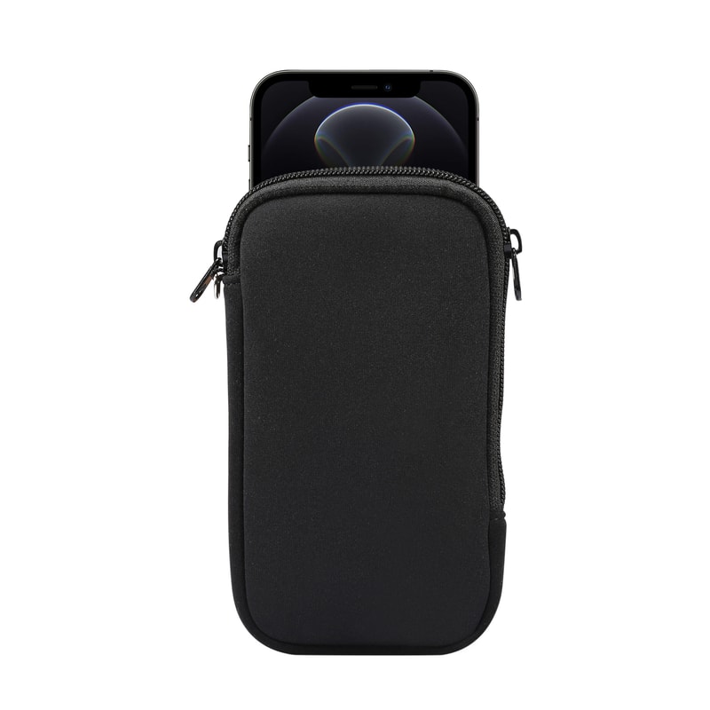 Shockproof Neoprene Phone Sleeve With Zipper Universal Phone Pouch Case For Daily Protection 0